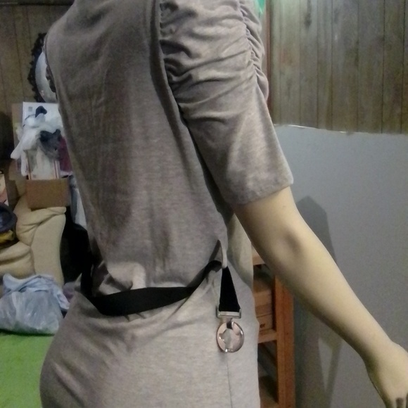 NWOT M.K.M. Designs Short Sleeved Belted Tunic Sz M juniors - Picture 14 of 16